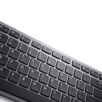 Dell Premier Kabellose Tastatur und Maus für mehrere Geräte — KM7321W — Französisch (AZERTY), Schwarz