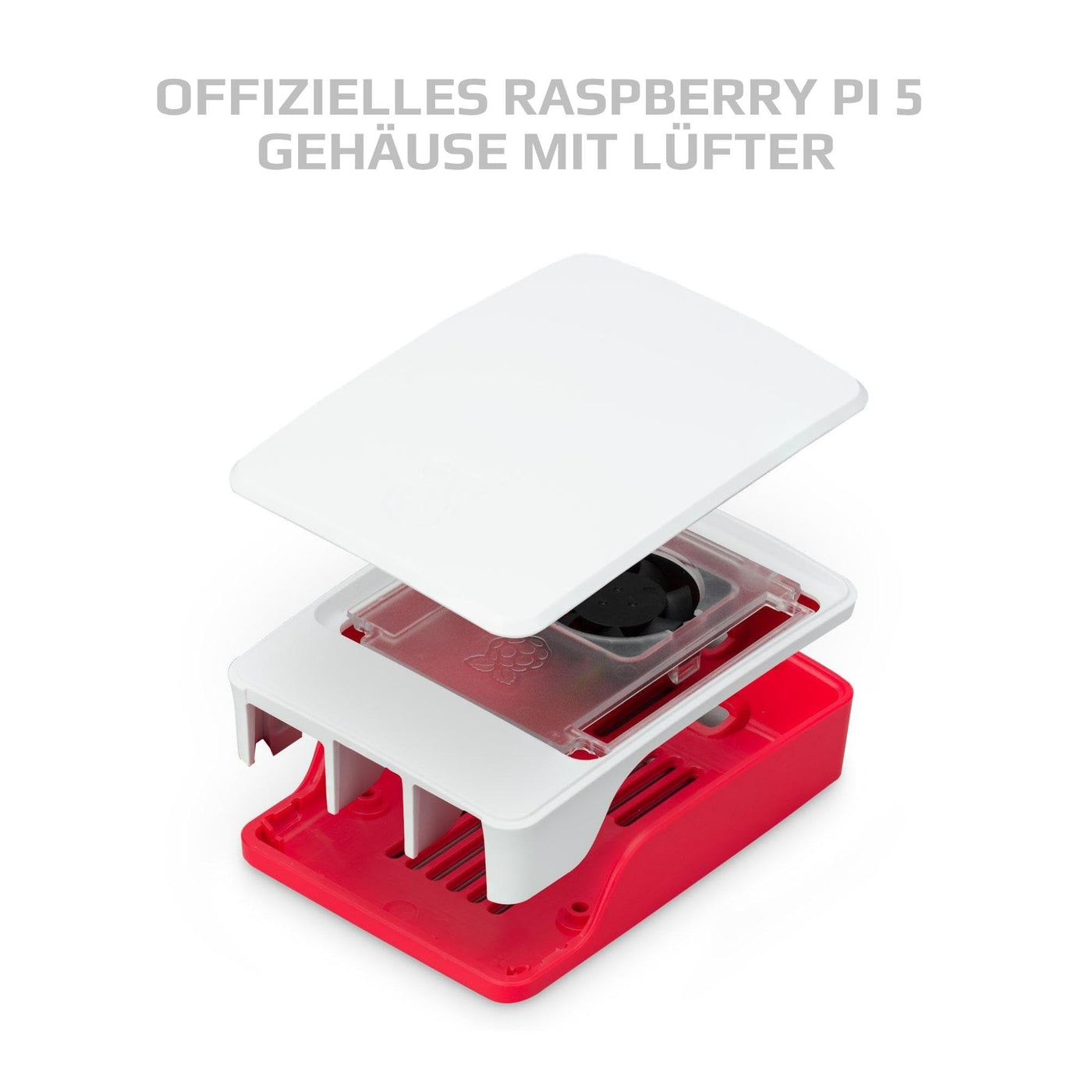 BerryBase Raspberry Pi 5 8GB Starter Kit; 128GB microSD; 27W USB-C Netzteil; Raspberry Pi 5 Gehäuse mit Lüfter; 4-teiliges Kupfer-Kühlkörper-Set; 4K Micro HDMI Kabel 1m; 2-in-1 SD Kartenleser