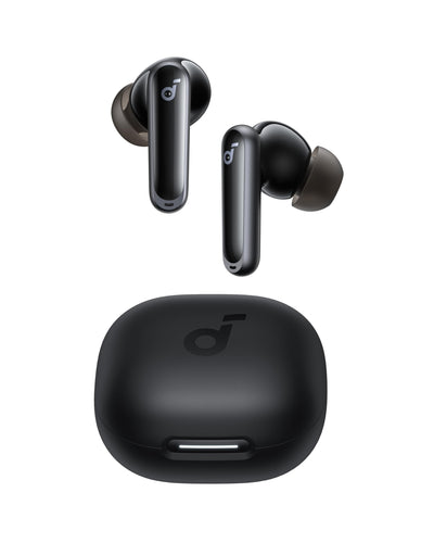 soundcore P40i by Anker, Wireless Earbuds mit Noise Cancelling, Adaptive Geräuschunterdrückung, BassUp, 60h Spielzeit, 2-in-1 Hülle und Smartphone-Ständer, IPX5,Bluetooth 5.3 (Generalüberholt)