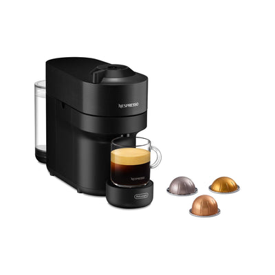 Nespresso De'Longhi ENV90.B Vertuo Pop, Kaffeekapselmaschine, 1350W, Liquorice Black