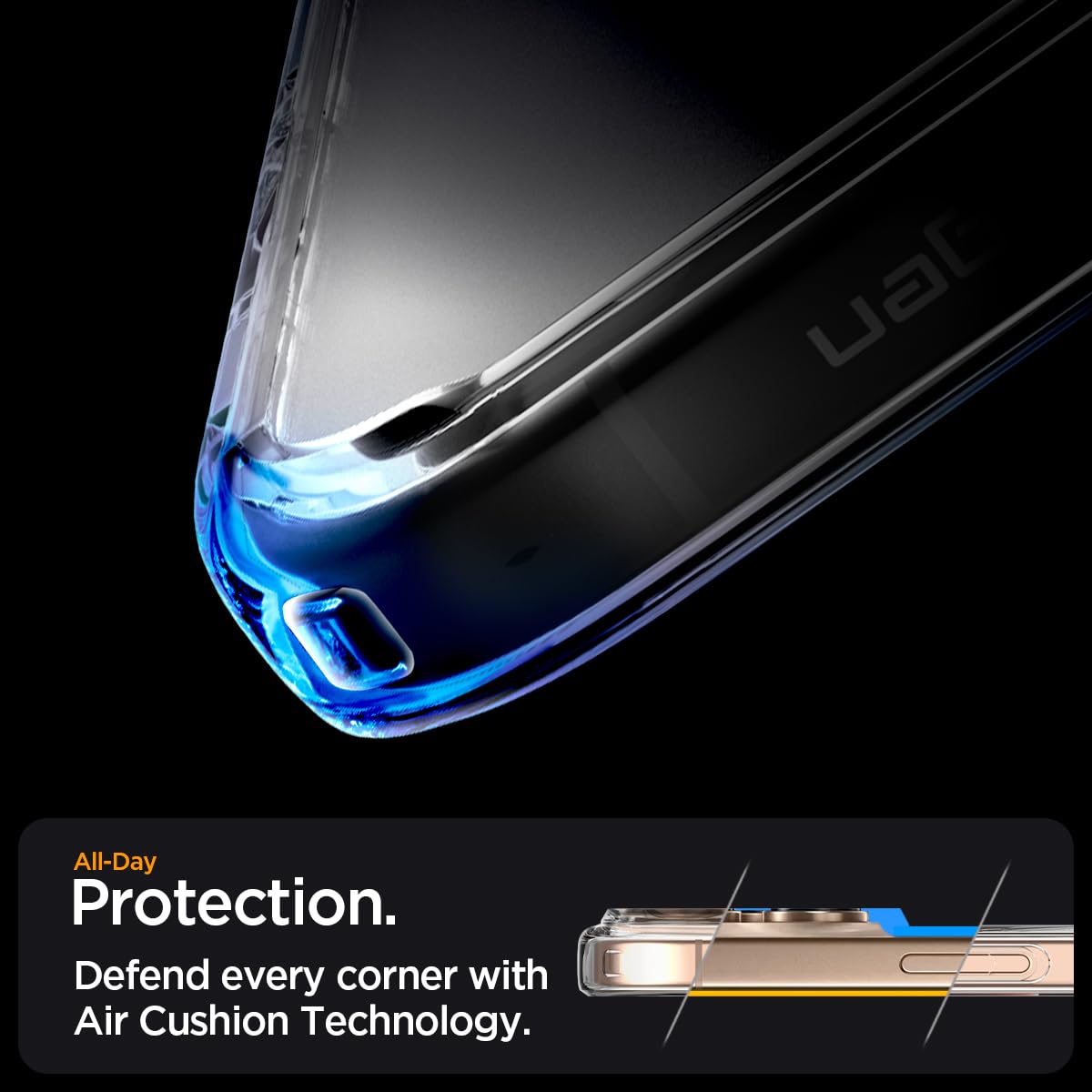 Spigen für iPhone 16 Pro Max Hülle [Verbesserte Magnestärke] Ultra Hybrid MagFit Case Handyhülle Kompatibel mit MagSafe -Frost Clear