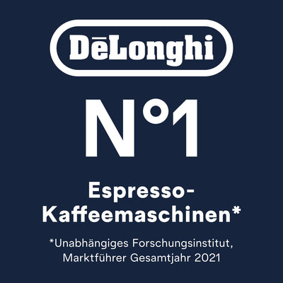 De'Longhi Magnifica Start ECAM222.60.BG, Kaffeevollautomat mit LatteCrema-Milchsystem für Automatischen Cappuccino, 4-Direktwahl-Tasten, Soft-Touch-Bedienfeld, "x2"-Funktion, 1450W, Schwarz/Grau