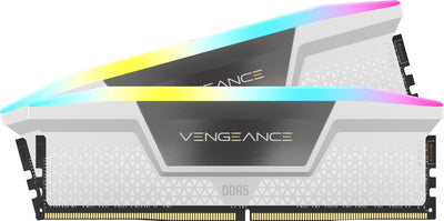 Corsair Vengeance RGB DDR5 RAM 32GB (2x16GB) 6000MHz CL36 Intel XMP iCUE Kompatibel Computer Speicher - Schwarz (CMH32GX5M2E6000C36)