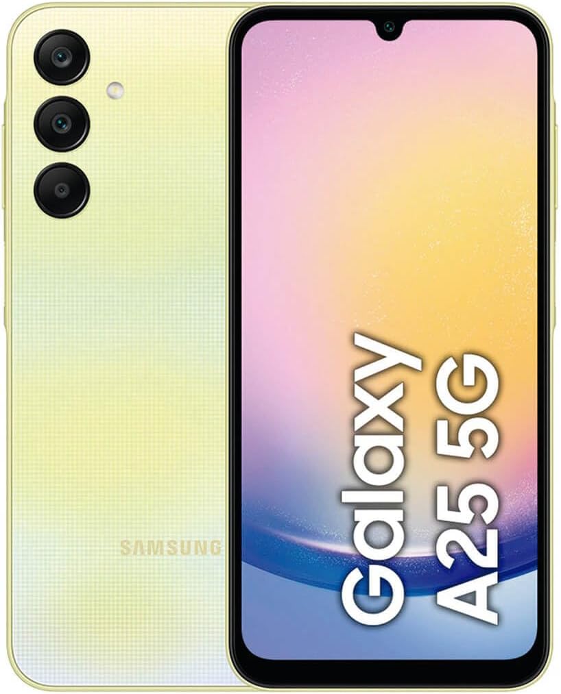 Samsung SM-A256 Galaxy A25 Dual SIM 5G 6GB RAM 128GB Yellow EU