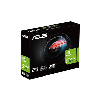 ASUS GeForce GT 730 2GB DDR5 Grafikkarte (4x HDMI, Single-Slot-Design, passive Kühlung, GPU Tweak II, GT730-4H-SL-2GD5)