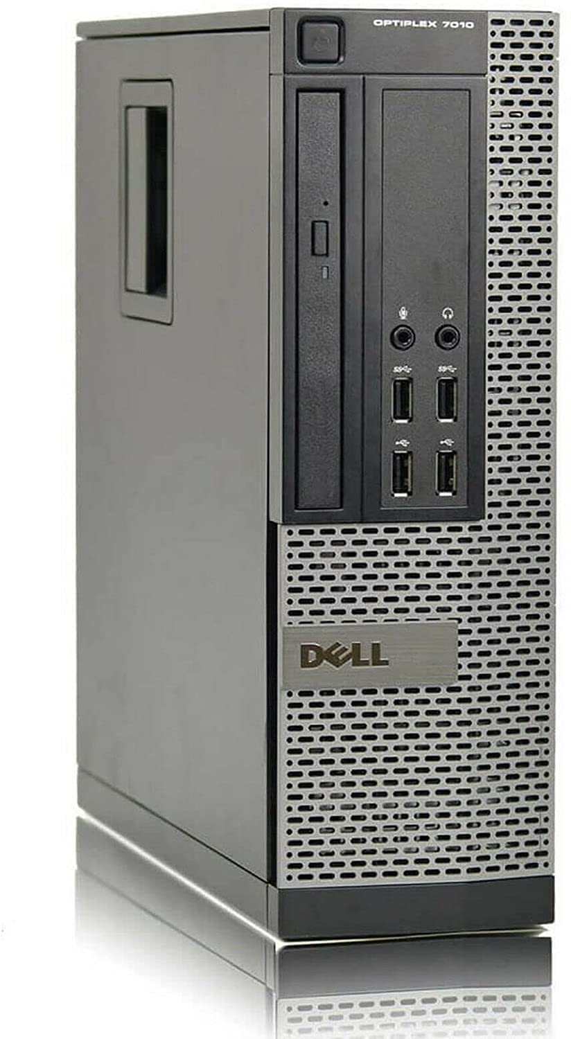 Dell 7010 SFF Intel Core i7-3770 RAM 8 GB SSD 240 GB DVD-Player Windows 10 Pro (Generalüberholt)