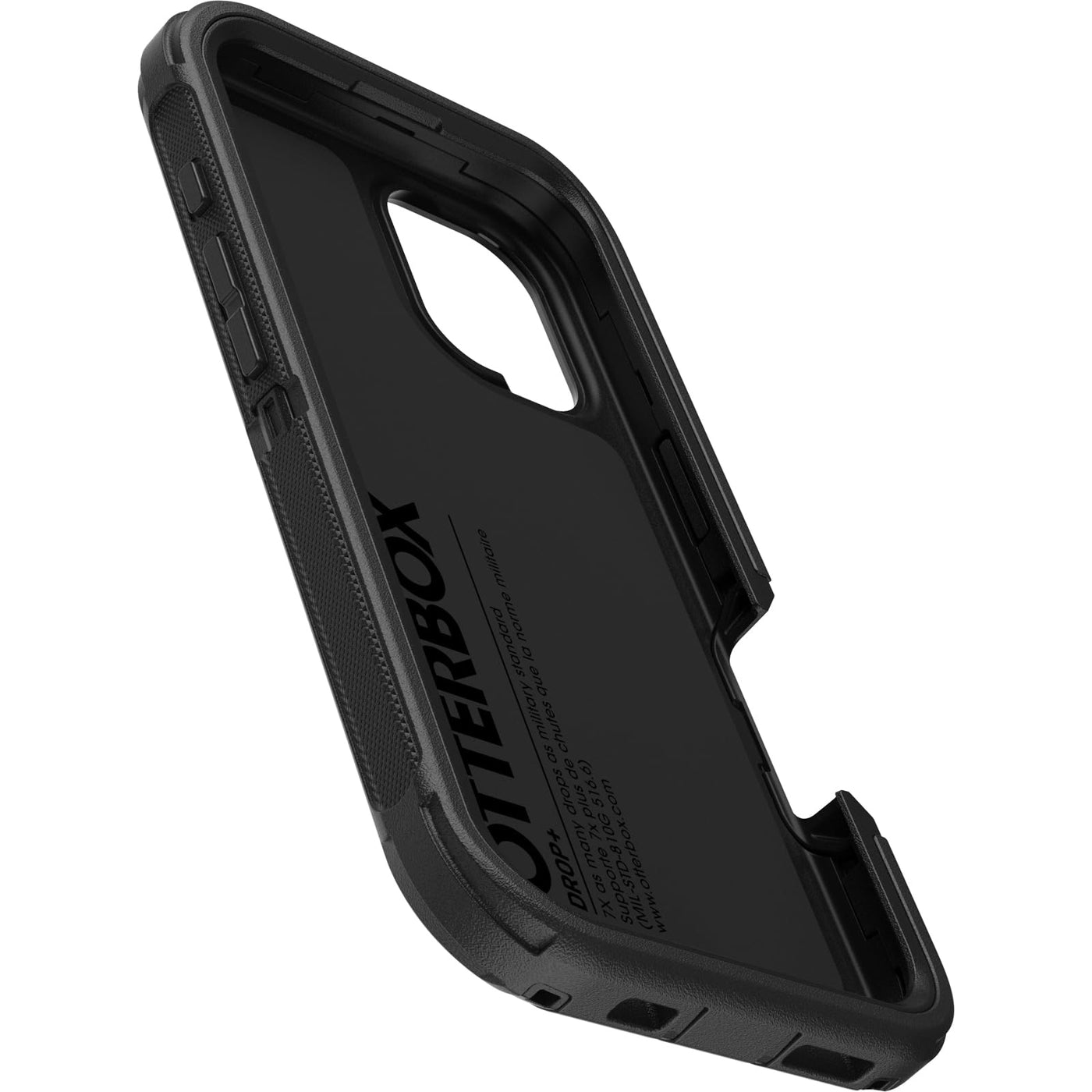 OtterBox Defender Series MagSafe Hülle für iPhone 16, stoßfest, sturzsicher, extrem robust, Schutzhülle, 7X getestet nach Militärstandard, Schwarz, Keine Einzelhandelsverpackung