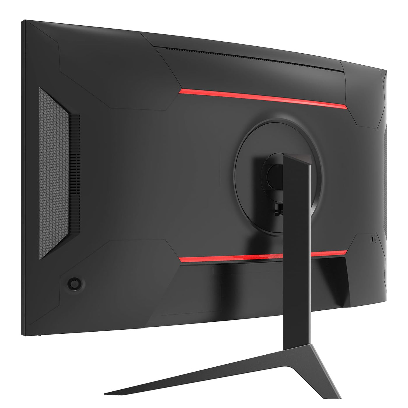 LC-POWER Curved Gaming Monitor - 27 Zoll Bildschirm, FHD(1920 * 1080), 165Hz, 1ms, 1500R Display, mit HDR, AMD FreeSync/G SYNC Compatible, DP, HDMI, 3,5mm Audio