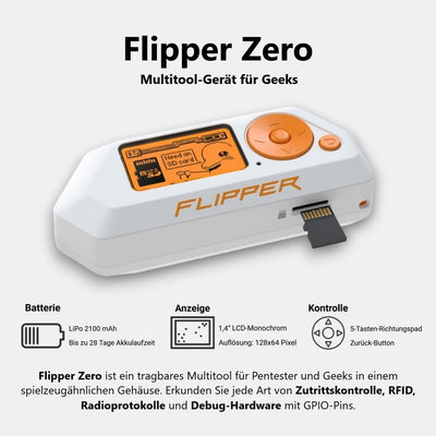 db-tronic Flipper Zero Set | Flipper Zero | Silikonhülle