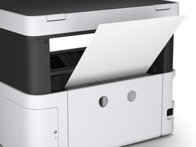 Epson EcoTank ET-M2170 nachfüllbarer 3-in-1-Schwarzweißdrucker (Scanner, Kopierer, DIN A4, Duplex, USB 2.0, Wi-Fi, Ethernet) großer Tintenbehälter, hohe Reichweite, niedrige Seitenkosten