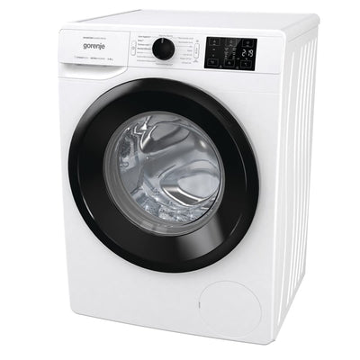 Gorenje WNEI 84 BPS Waschmaschine mit Dampffunktion / 8 kg / 1400 U/min /16 Programme Inverter Motor/Edelstahltrommel/AquaStop/Kindersicherung/SterilTub/Weiß