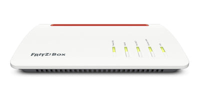 AVM FRITZ!Box 7590 WLAN AC+N Router (DSL/VDSL,1.733 MBit/s (5GHz) & 800 MBit/s (2,4 GHz), bis zu 300 MBit/s mit VDSL-Supervectoring 35b, WLAN Mesh, DECT-Basis, Media Server, geeignet für Deutschland)