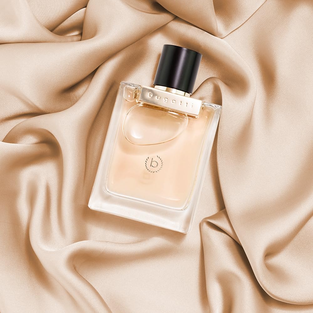 bugatti Parfüm Damen bella donna GOLD edP 60ml I floral-fruchtiges Damen Parfüm für jedes Alter & jeden Anlass I feminine Kombination aus Bergamotte, Jasminblüten, Vanille & Moschus I elegant & warm