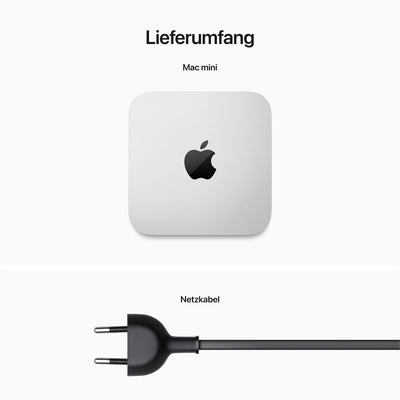 Apple 2023 Mac Mini Desktopcomputer mit M2 Pro Chip, 16 GB RAM, 512 GB SSD Speicher, Gigabit Ethernet. Funktioniert mit iPhone/iPad