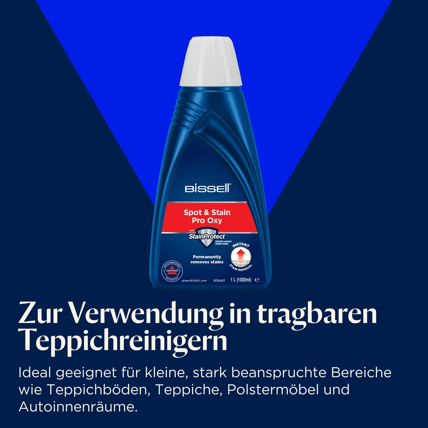 Bissell SpotClean HydroSteam, Polsterreiniger Gerät, Teppichreiniger mit HydroSteam Technologie, Dampfreiniger, Nasssauger für Teppiche, Polster, Auto & Mehr, Leistungsstarker 1000W Motor, 3689N