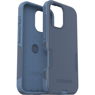 OtterBox Commuter Series MagSafe Hülle für iPhone 16 Plus, sturzsicher, schützende Hülle, 3X getestet nach Militärstandard, Blau