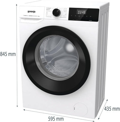 Gorenje WNHPI64SAPS/DE Waschmaschine mit Dampffunktion / 6 kg / 1400 U/Min / 15 Programme/AquaStop/Inverter PowerDrive Motor/Edelstahltrommel/Kindersicherung/EEK A/weiß