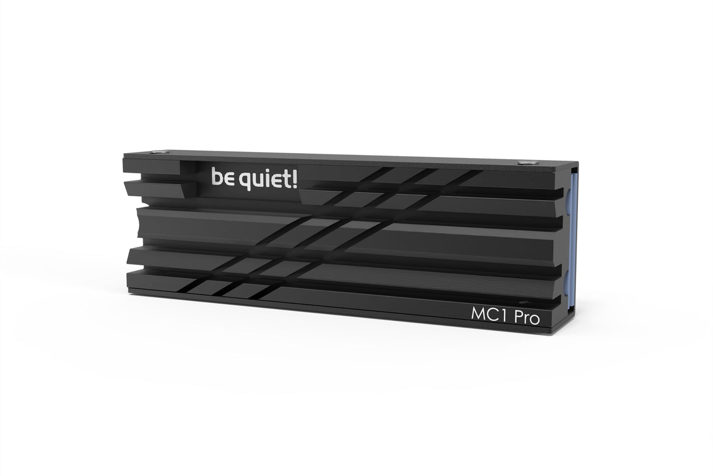 be quiet! MC1 Pro M.2 SSD Kühler Kühlkörper mit integrierter Heatpipe für Ein- und Doppelseitige 2280 Module BZ003