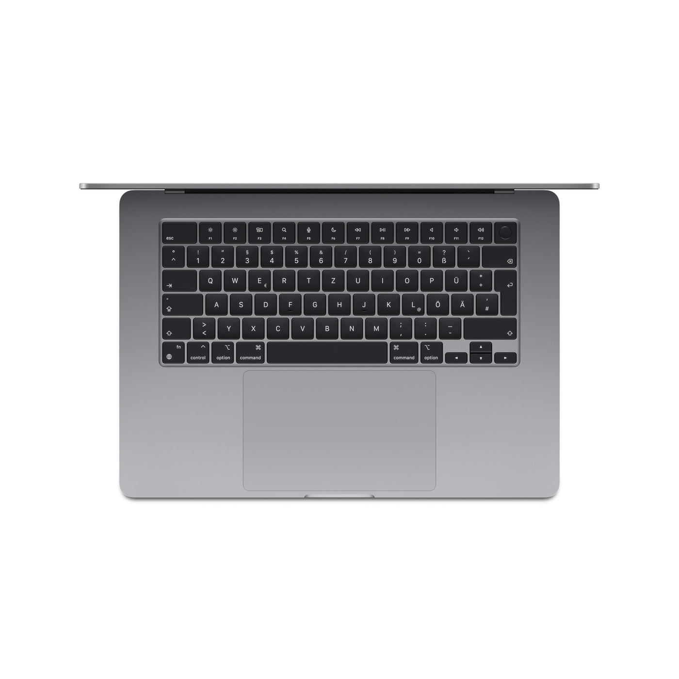 Apple 2024 15" MacBook Air Laptop mit M3 Chip: 15,3" Liquid Retina Display, 16 GB gemeinsamer Arbeitsspeicher, 512 GB SSD Speicher, beleuchtete Tastatur, 1080p FaceTime HD Kamera, Touch ID, Space Grau