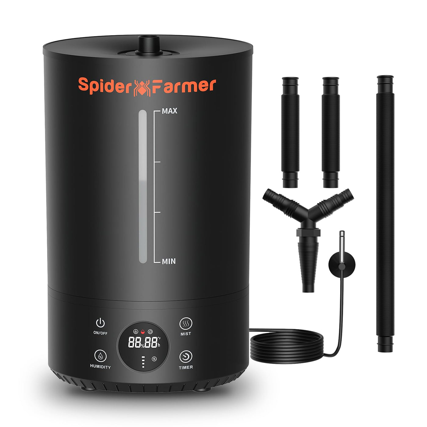 2024 Spider Farmer Luftbefeuchter 6L Top-Fill kühlem Nebel Humidifier Luftbefeuchtern für Pflanzen Grow-Zelt