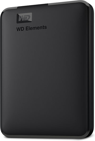 WD Elements Portable externe Festplatte 6 TB (mobiler Speicher, USB 3.0-Schnittstelle, Plug-and-Play, für Windows formatiert) Schwarz