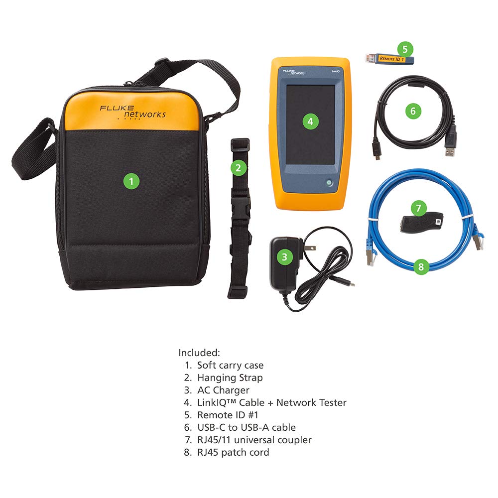 FLUKE networks Kabel- und Netzwerktester LIQ-100