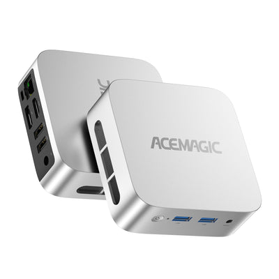 ACEMAGIC V1 Mini PC,12th Gen Ιntel Alder Lake N97 Mini PC (bis zu 3,60 GHz),16GB DDR4 1TB M.2 SSD Mini Desktop PC mit W11 Pro | RJ45 | 4K HDMI+DP | WiFi 5 für Zuhause/Büro/Schule