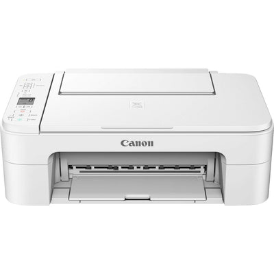 Appareil multifonction à jet d'encre couleur Canon PIXMA TS3351 (impression, numérisation, copie, écran LCD 3,8 cm, WLAN, application d'impression, 4 800 x 1 200 DPI) blanc