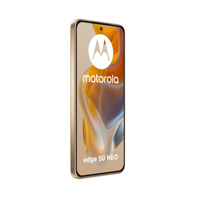 Motorola edge 50 neo (8/256GB, Kamera Sony LYTIA™ 700C 50+13+10MP Selfie 32MP, Display 6.36" POLED 120Hz, IP68, MediaTek MTK 24M, Akku 4310mAh, Ladung 68W, Android 14), PANTONE Latte