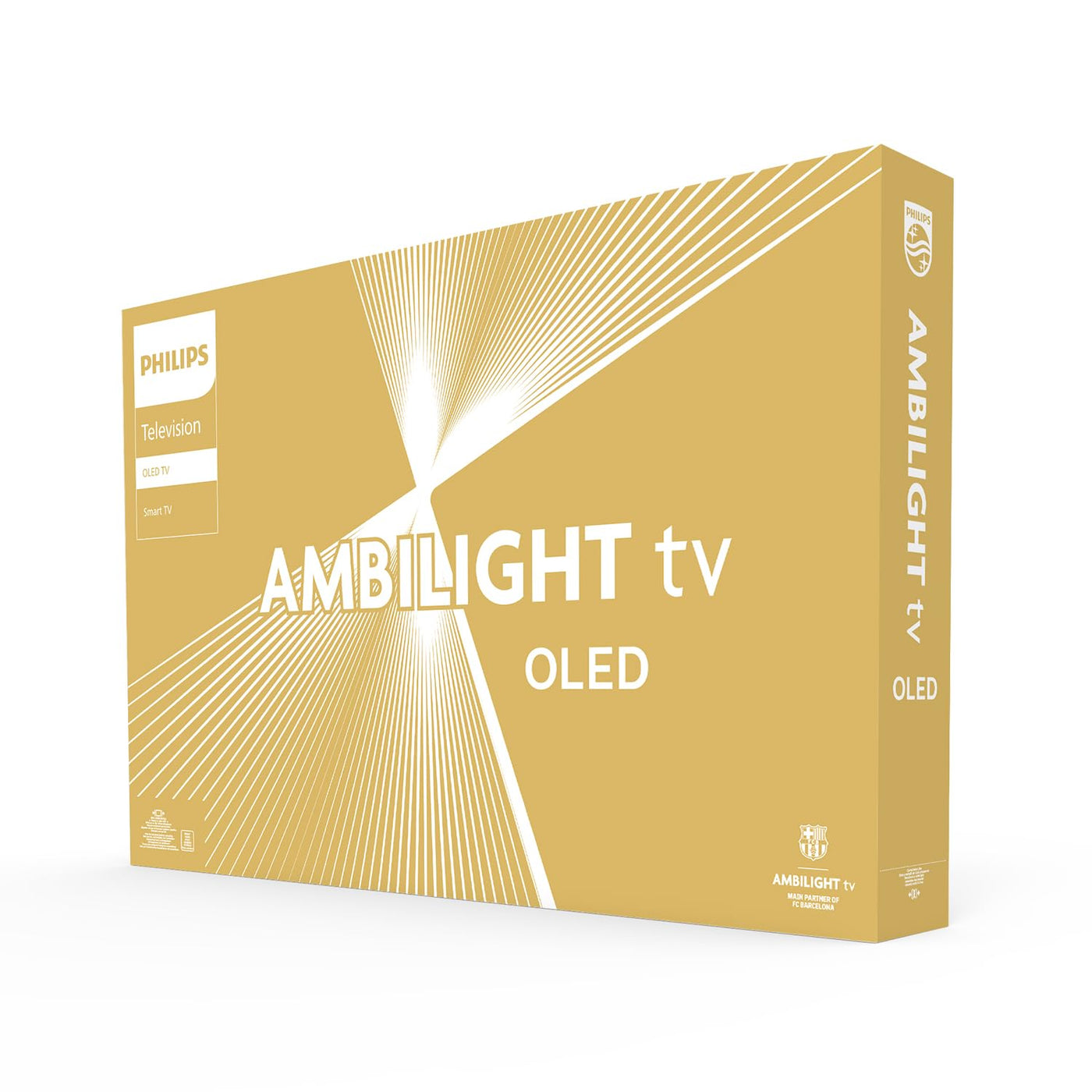 Philips Ambilight 55OLED809 4K OLED Smart TV - 55-Zoll Display mit P5 AI Perfect Picture, Ultra HD Google TV, Dolby Vision und Dolby Atmos Sound - Funktioniert mit Alexa und Google Sprachassistent