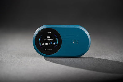 ZTE U10S Pro Bleu, 4G+LTE Mobile Wi-Fi 6, Débloqué, Routeur de voyage portable à faible coût, Connecte 32 appareils, 3000mAh, 10 heures d'autonomie de la batterie, Fonctionne sur tous les réseaux mondiaux