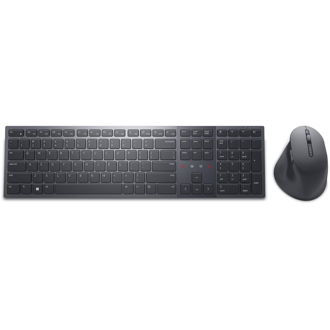 Dell Premier-Tastatur und Premier-Maus als Set – KM900 - Tastatur US (QWERTZ)