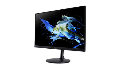 Acer CBA272H Monitor 27 Zoll (69 cm Bildschirm) Full HD, 100Hz HDMI, 75Hz VGA, 4ms (GTG), HDMI 1.4, VGA, höhenverstellbar, drehbar, FreeSync, Schwarz