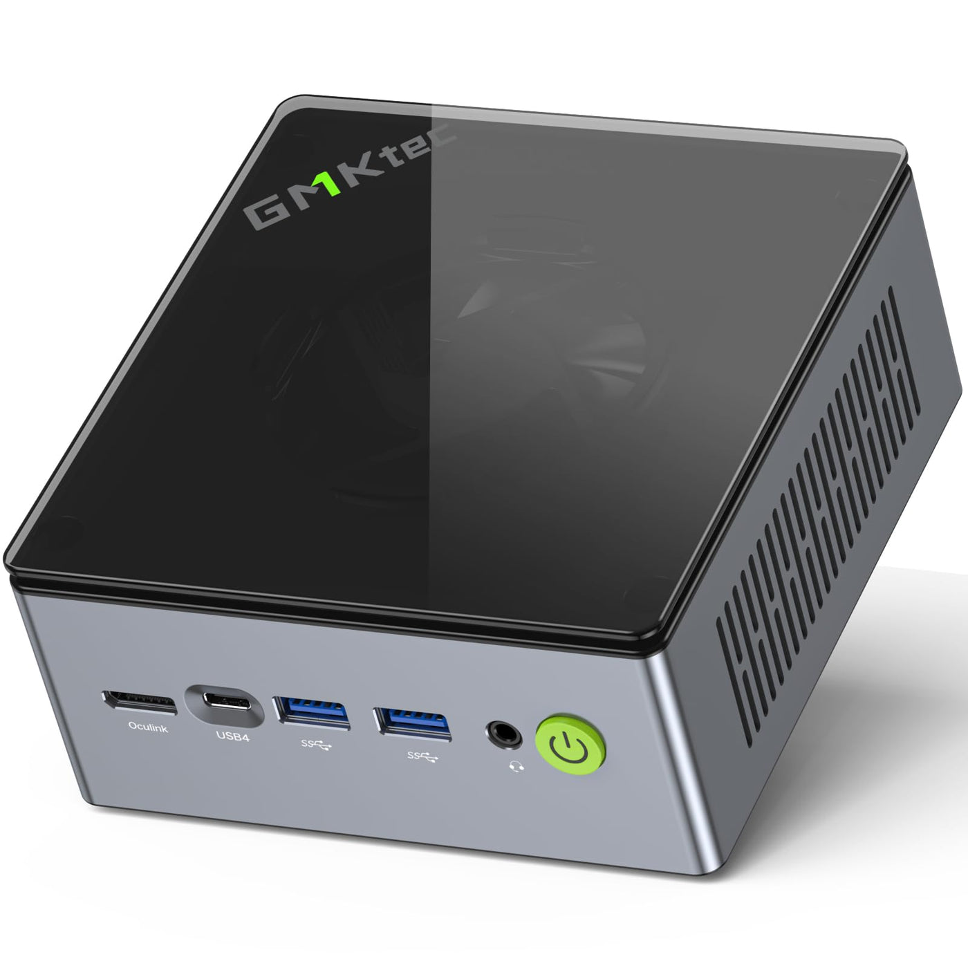 GMKtec Mini PC de jeu M7 Dual LAN 2,5 Gbps AMD Ryzen 7 6850H Ordinateur de Bureau, 16 Go DDR5 Double Canal (8 Go * 2) 512 Go PCIe4.0 SSD, USB4.0, HDMI, DP, USB-C, WiFi 6E, BT 5.2