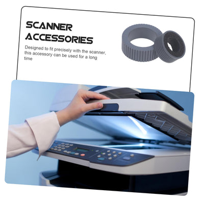 Angoily 4 Stück Scannerzubehör Teil des Scanner-Pager-sortierers Scannerteile Für Scanner-rollenpager Ersatz Für Scanner-Pager Roller-Pager-zubehör Pager-ersatz Grey