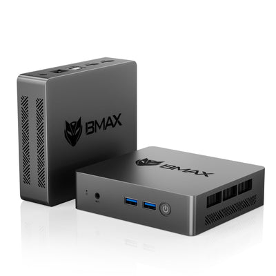 BMAX Mini PC W-11 N5095 (bis zu 2,9 GHz) 8GB LPDDR4 256GB SSD,Micro PC,2,5-Zoll-SSD/Gigabit Ethernet/WiFi-5/ BT5.0/ Dual HDMI/ 4K@60Hz UHD Dual Display Mini Computer Büro/Schule Mini Desktop Pc