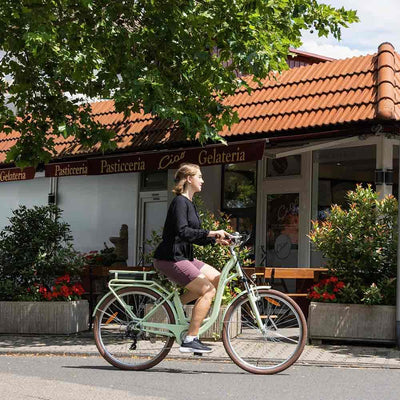 VecoCraft HEBE E-Bike Elektrofahrrad| ebike Damen 28 Zoll| 7-Gang-Schaltung | Ananda Hinterer Motor 250W | EU-konformes für ebike Herren und e Bike Damen