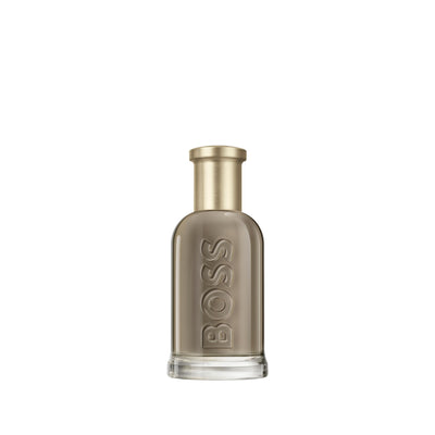 BOSS BOTTLED Eau de Parfum, orientalisch-holziger Herrenduft mit Zimt und Moschusnoten für vielseitige Männer, 50ml