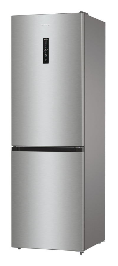 Gorenje NRK61CA2XL4Z Kühl-Gefrierkombination/NoFrostPlus/Multiflow 360° / ConvertZeroZone/AdaptTech/LED Display / 185 cm/Kühlteil 255 l/Gefrierteil 106 l / 35 dB/EEK: C/Edelstahl