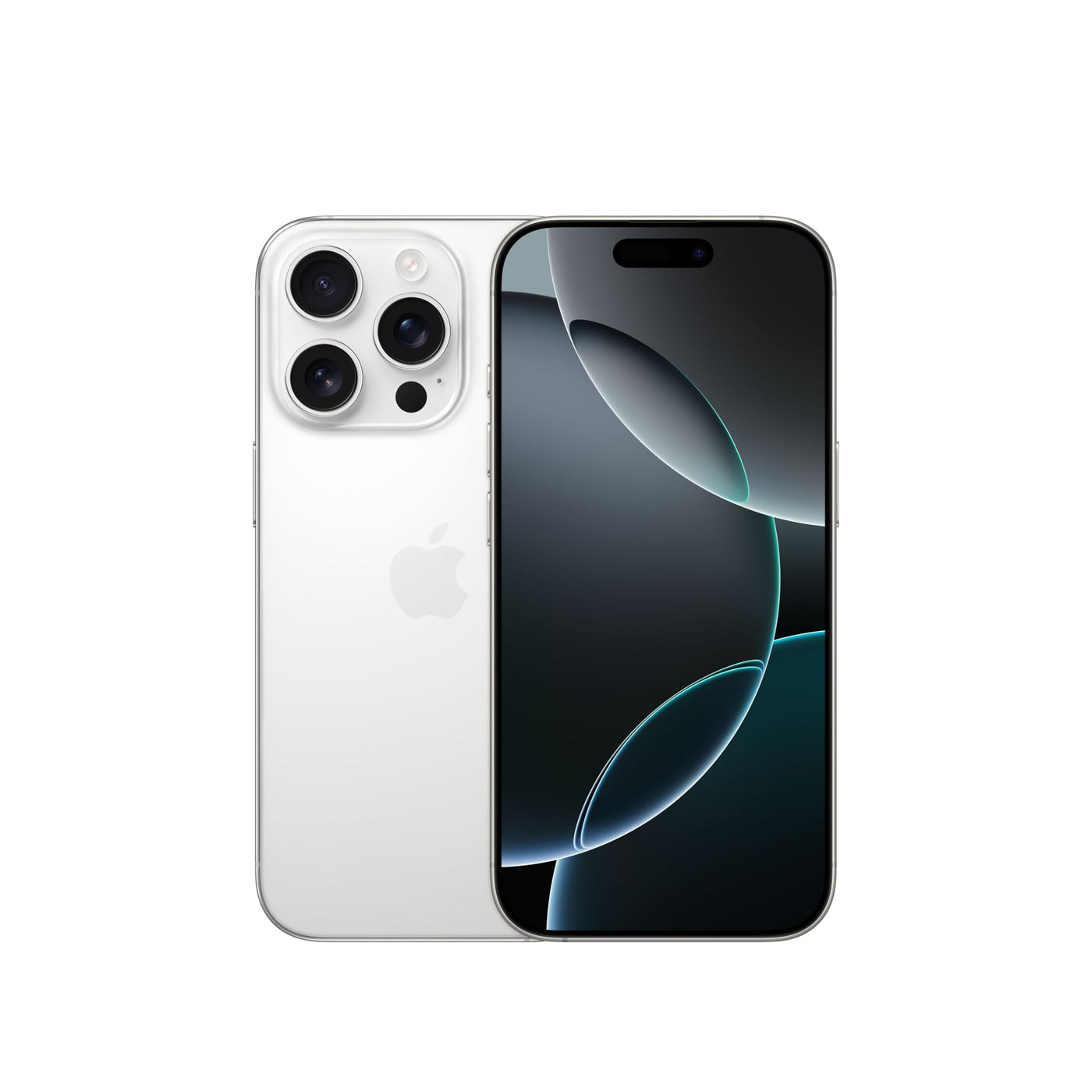 Apple iPhone 16 Pro 128 GB: 5G Handy mit Kamerasteuerung, 4K 120 fps Dolby Vision und einem großen Sprung bei der Batterielaufzeit. Funktioniert mit AirPods, Titan Weiß