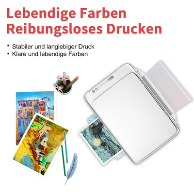 ANKINK Kompatibel Tintenpatrone Druckerpatronen als Ersatz für PGI 580XXL CLI 581XXL für Canon Patrone 580 581 XL XXL für TR7550 TR8500 TR8550 TS705 TS705a TS6250 TS6300 TS6350 (PGBK BK C M Y 5 Pack)