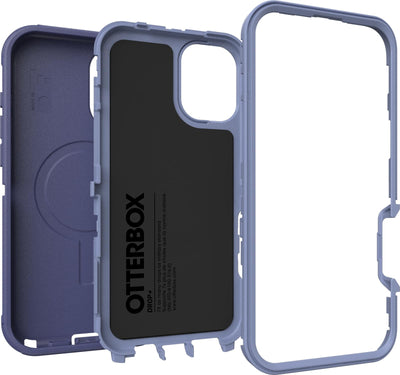 OtterBox Defender Series MagSafe Hülle für iPhone 16 Plus, stoßfest, sturzsicher, extrem robust, Schutzhülle, 7X getestet nach Militärstandard, Lila