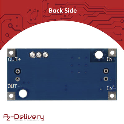 AZDelivery 5 x LM2596S DC-DC Netzteil Adapter Step down Modul kompatibel mit Arduino inklusive eBook!