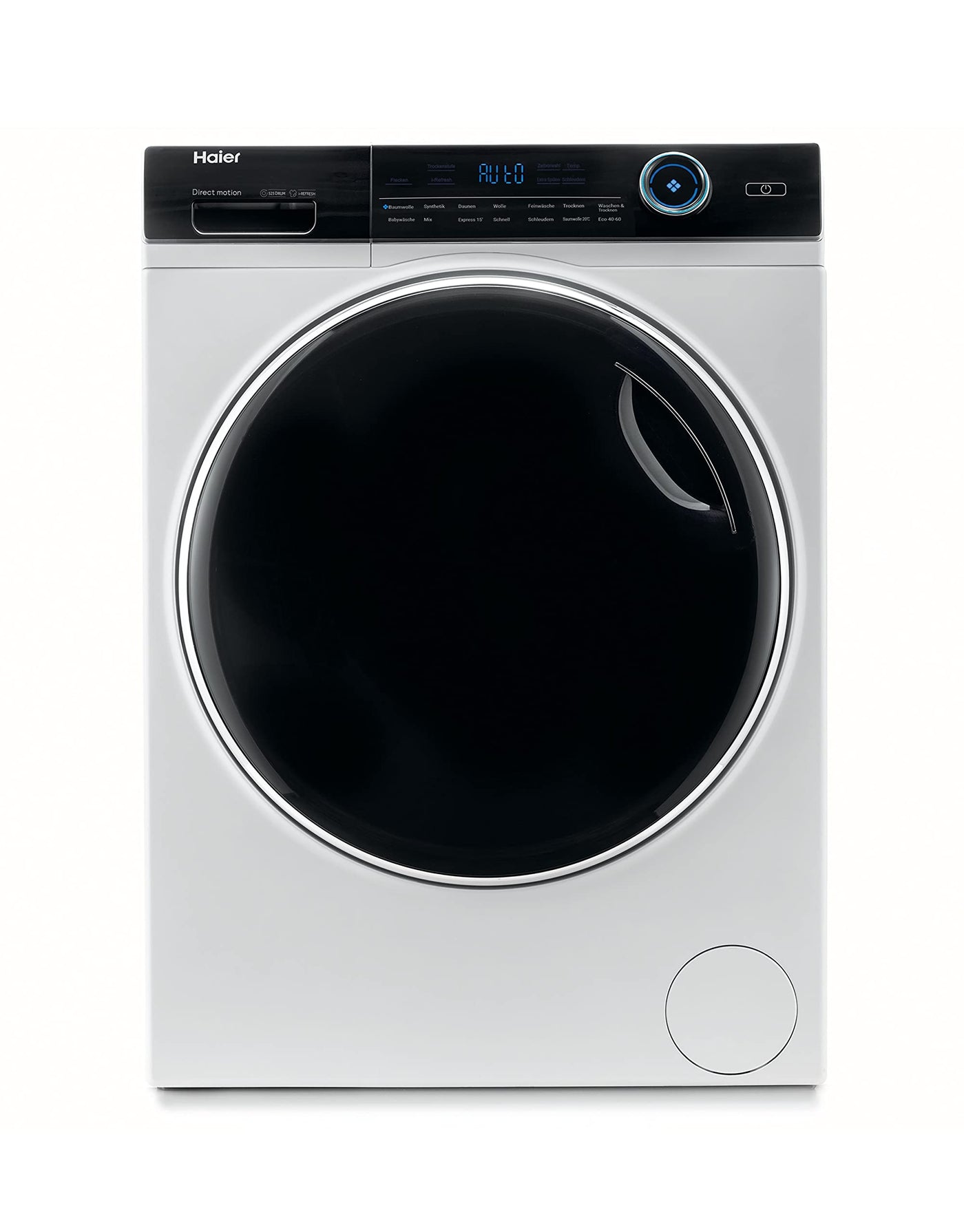 Haier I-PRO SERIE 7 HWD80-B14979 Waschtrockner / 8 kg Waschen / 5 kg Trocknen/Direct Motion Motor - absolut leise/XL-Trommel/I-Refresh-Dampfprogramm/Vollwasserschutz