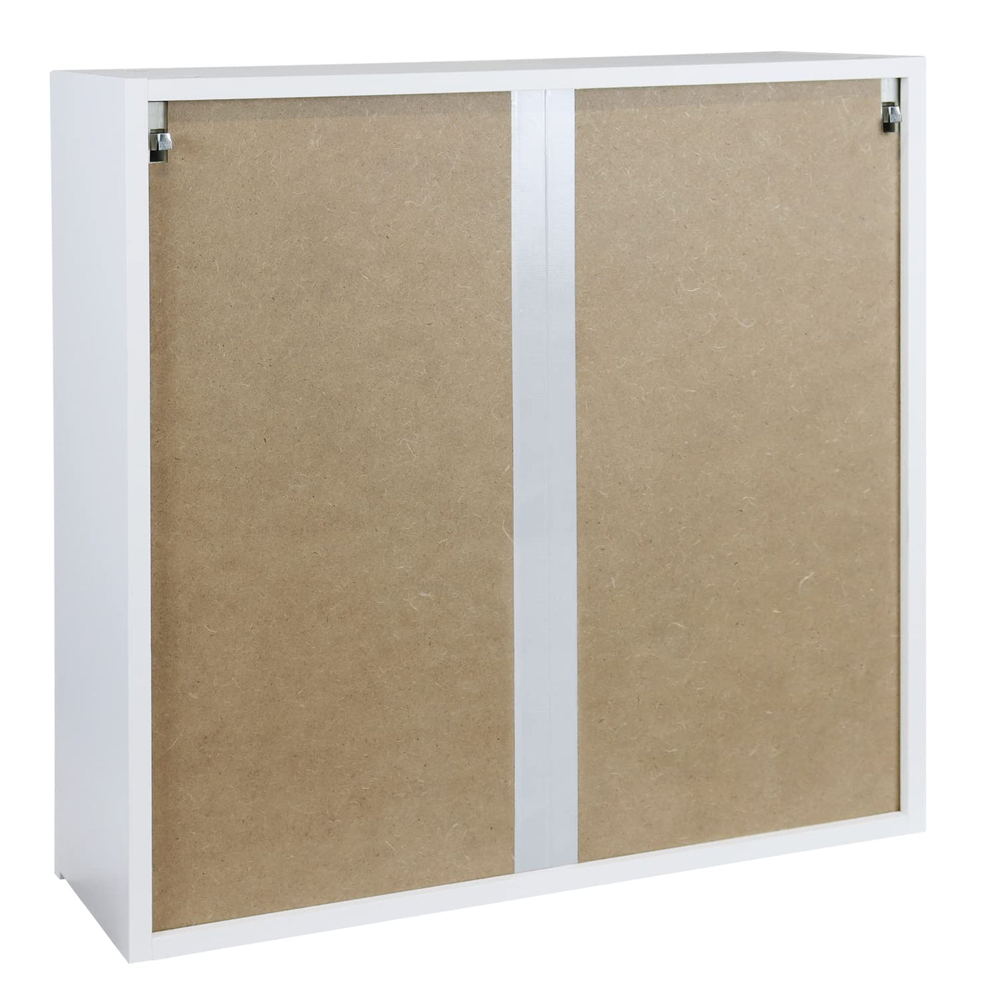 Hängeschrank 'Anna' in weiß für Badezimmer 60x20x60cm Flügeltüren