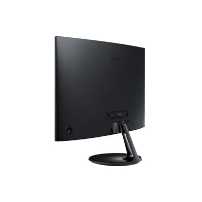 Moniteur Samsung S36C Essential S24C364EAU, incurvé, 24 pouces, dalle VA, résolution Full HD, Eco Saving Plus, AMD FreeSync, temps de réponse de 4 ms, taux de rafraîchissement 75 Hz, noir