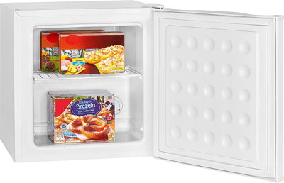 Bomann® Gefrierbox 31L Nutzinhalt | Gefrierschrank klein mit Gitterablage | wechselbarer Türanschlag & stufenlose Temperaturregelung | Mini Gefrierschrank mit 4 Sterne-Kennzeichnung | GB 341.1 weiß