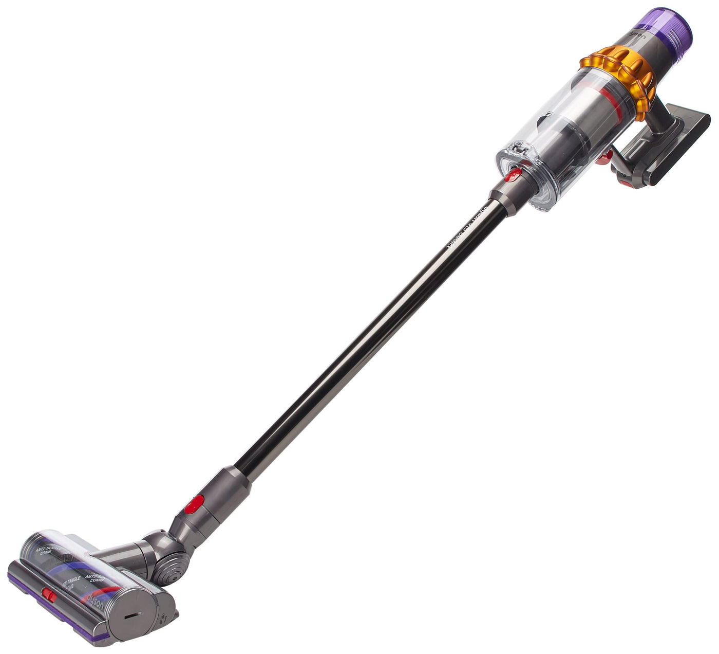 Dyson V15 Detect 368340-01, Staubsauger, Einfarbig, 120 W, 0.2 gallons, 78 Dezibel