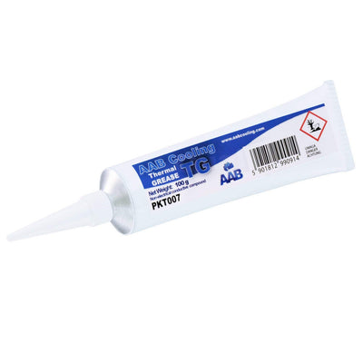 AABCOOLING Thermal Grease 100g - Wärmeleitpaste Weiß - Mit Hoher Wärmeleitfähigkeit für Alle CPU-PC Kühler-Lüfter Prozessor, Wasserkühlung, Niedriger Thermischer Wiederstand, Wärmeleitpad 1.5 W/mK