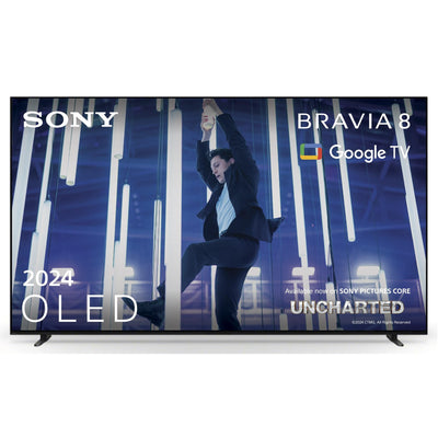 Sony BRAVIA 8 OLED 55 Zoll 4K HDR Google Smart TV (2024) | Gaming Features,IMAX Enhanced, Dolby Vision Atmos, Chromecast, Apple AirPlay, 120Hz 55XR80